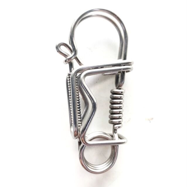 Móc khoá thủ công nhỏ inox 304 mẫu thông dụng