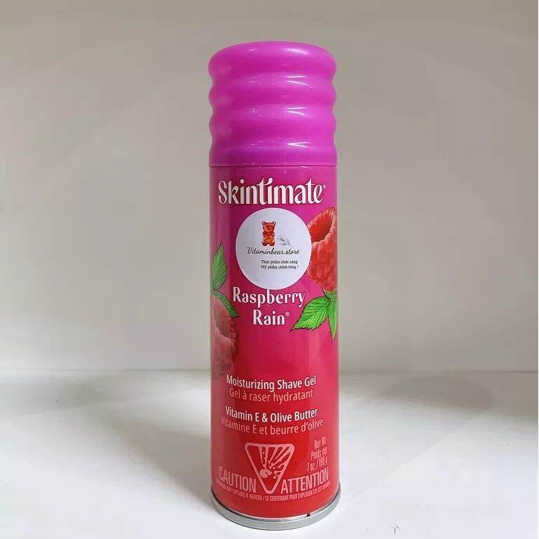 Bọt Cạo Lông Skintimate Moisturizing Shave Gel 198g