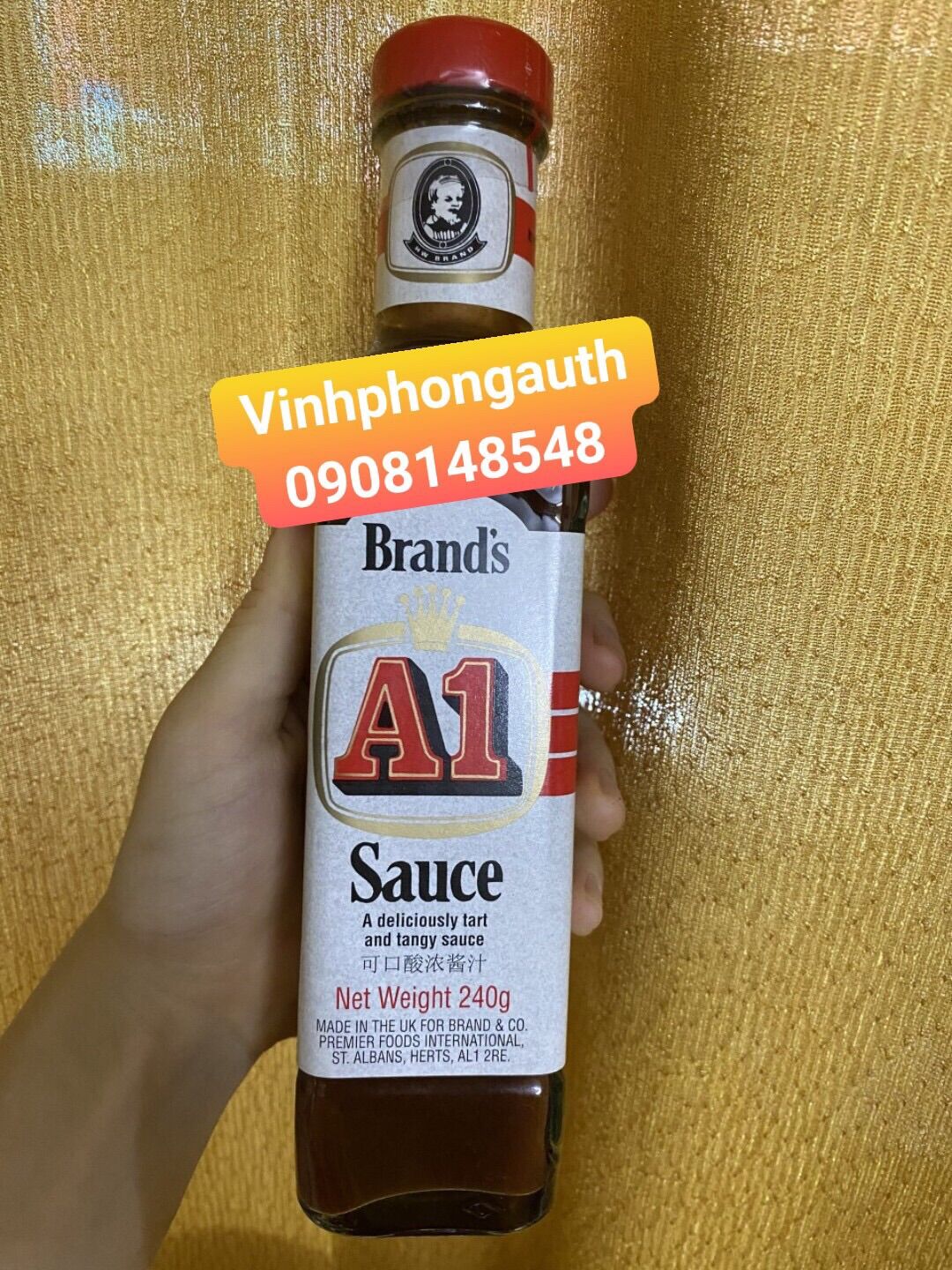 Nước sốt a1 sauce - original england 240gr