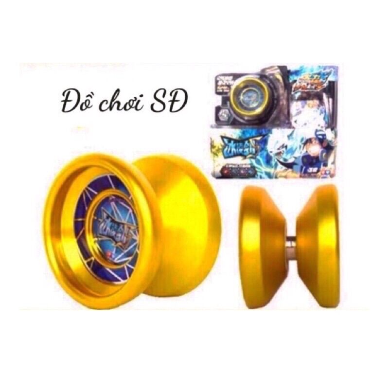 Yoyo 676111A màu vàng bằng kim loại - đồ chơi tuyệt đỉnh yoyo