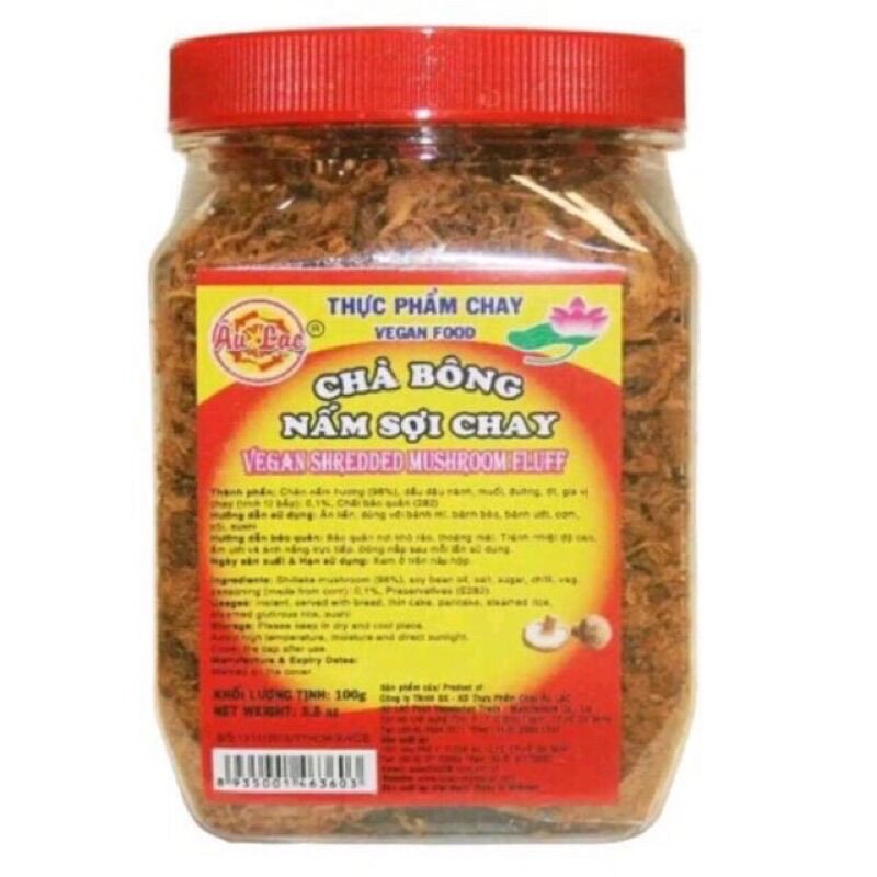 Chà bông nấm sợi chay âu lạc