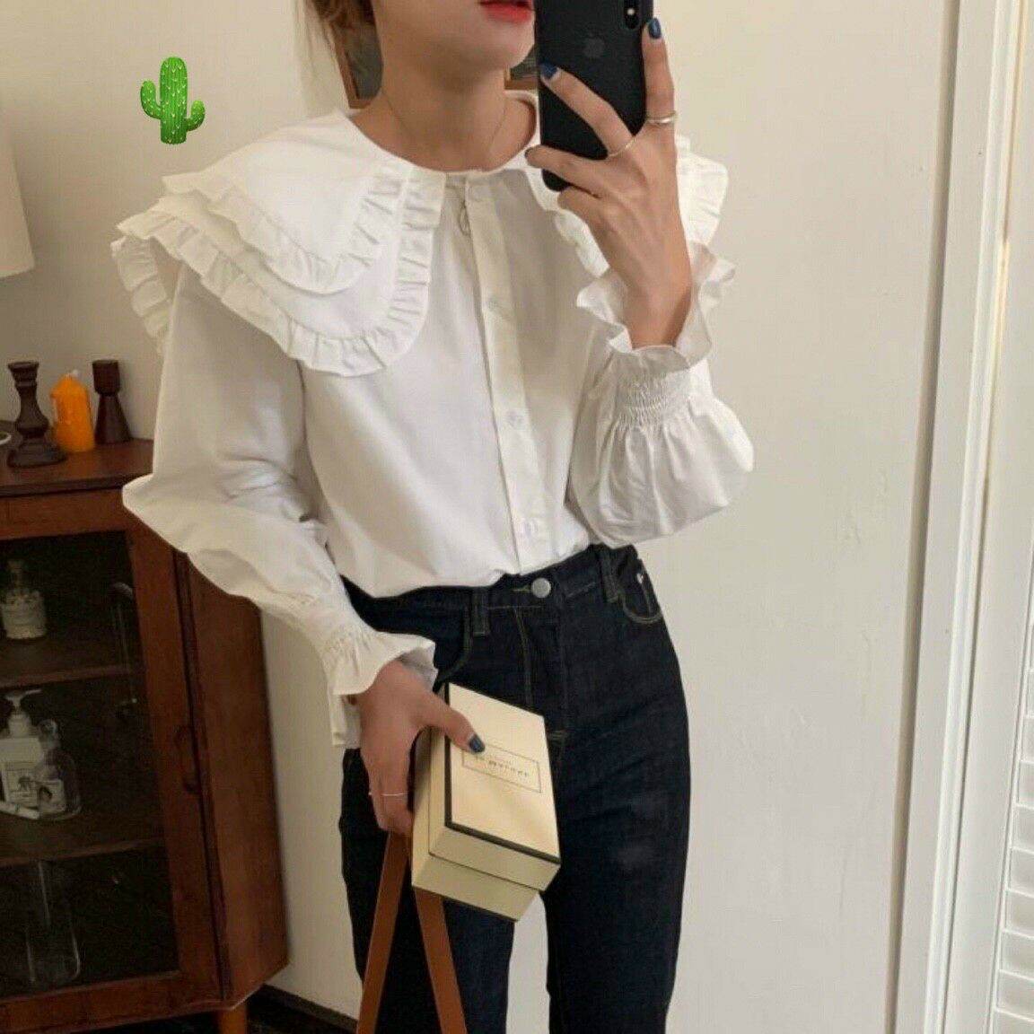 ÁO SƠ MI CỔ BÈO