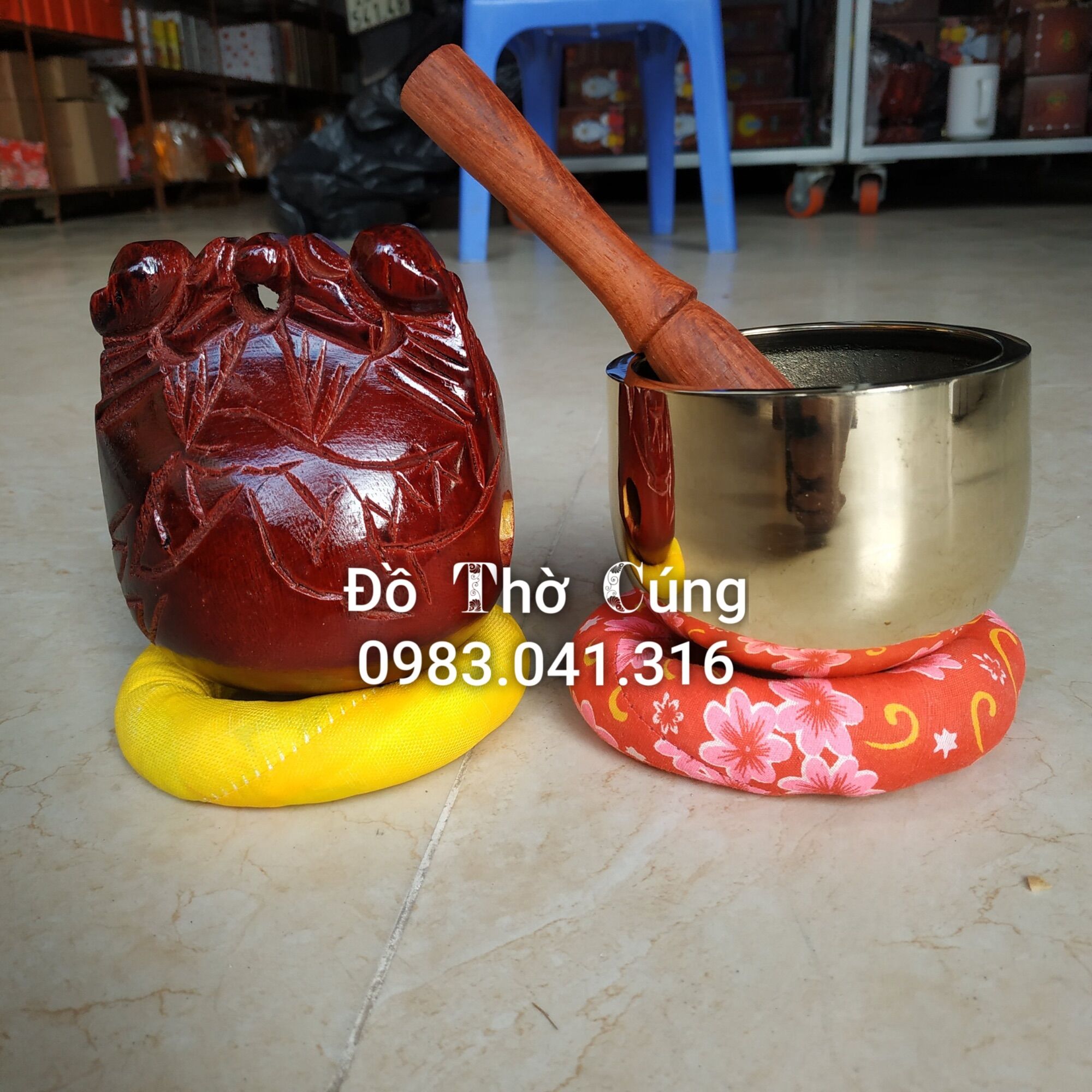 Bộ chuông mõ tụng kinh