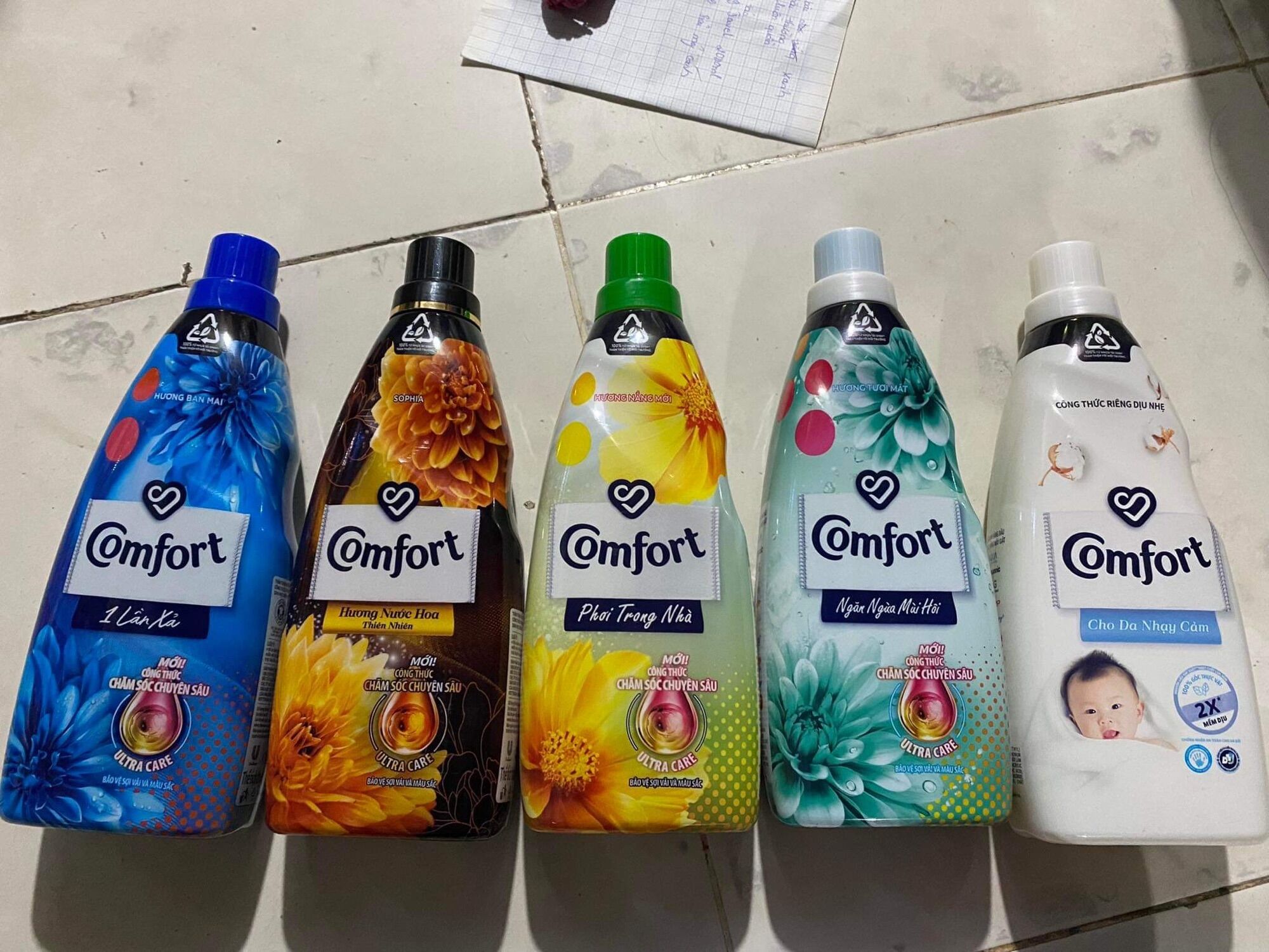 Nước xả Comfor chai 800ml