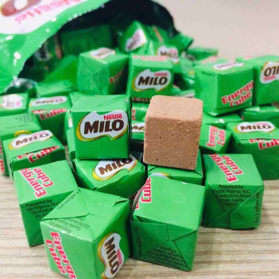 Gói 100 Viên Kẹo MiLo Cube