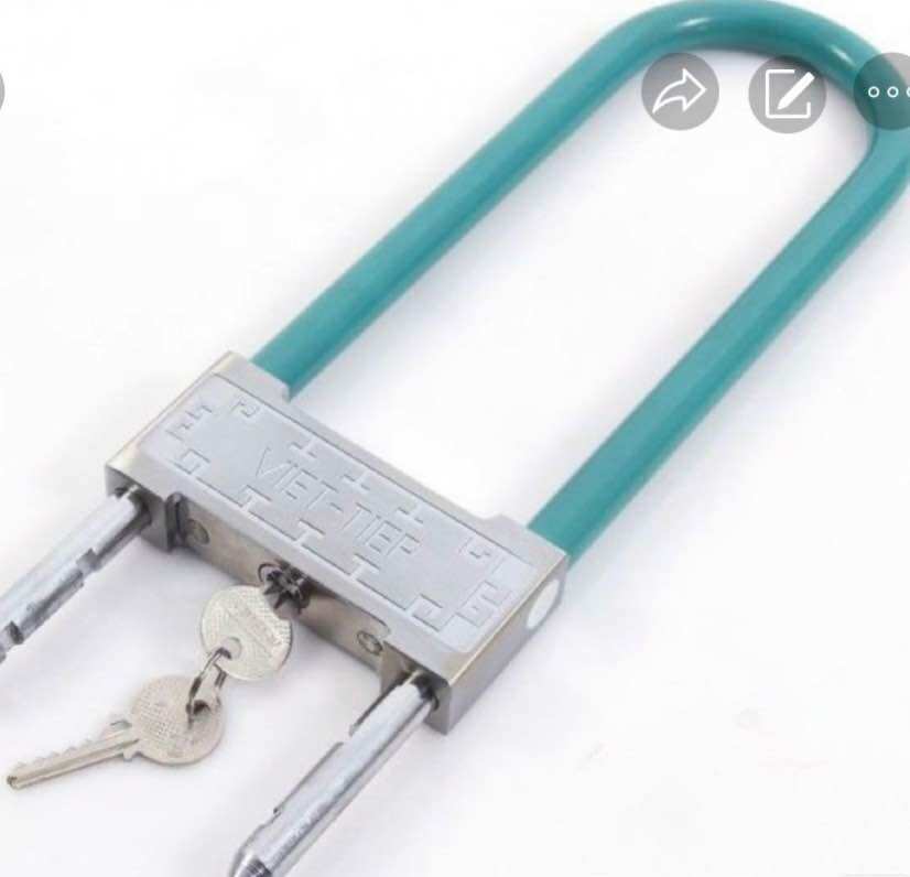Khoá cửa kính chữ U dài Việt tiệp