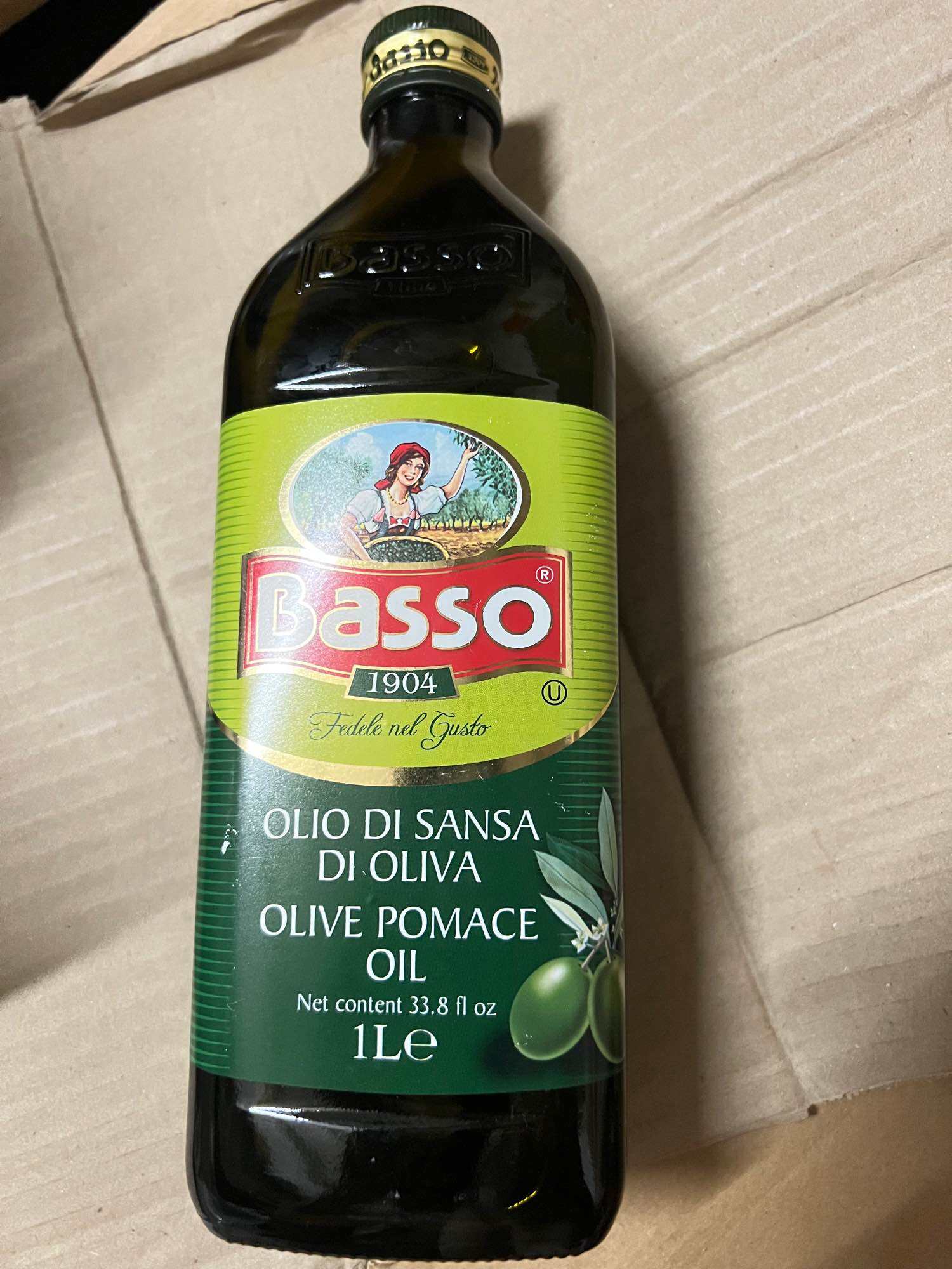 DẦU OLIU BASSO CHÍNH HÃNG Ý - Dầu Olive 1 LIT