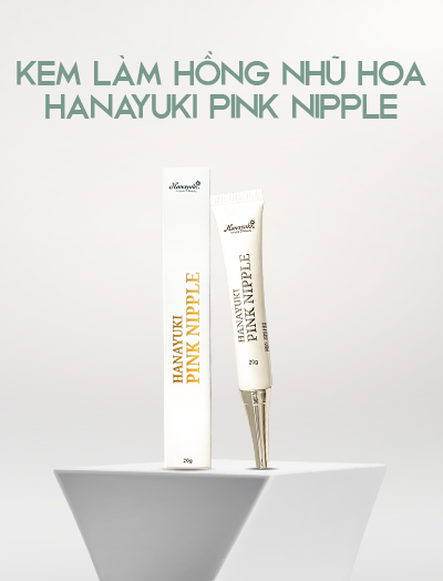 Kem làm hồng nhũ hoa Hanayuki Pink Nipple chính hãng - 8936205370377