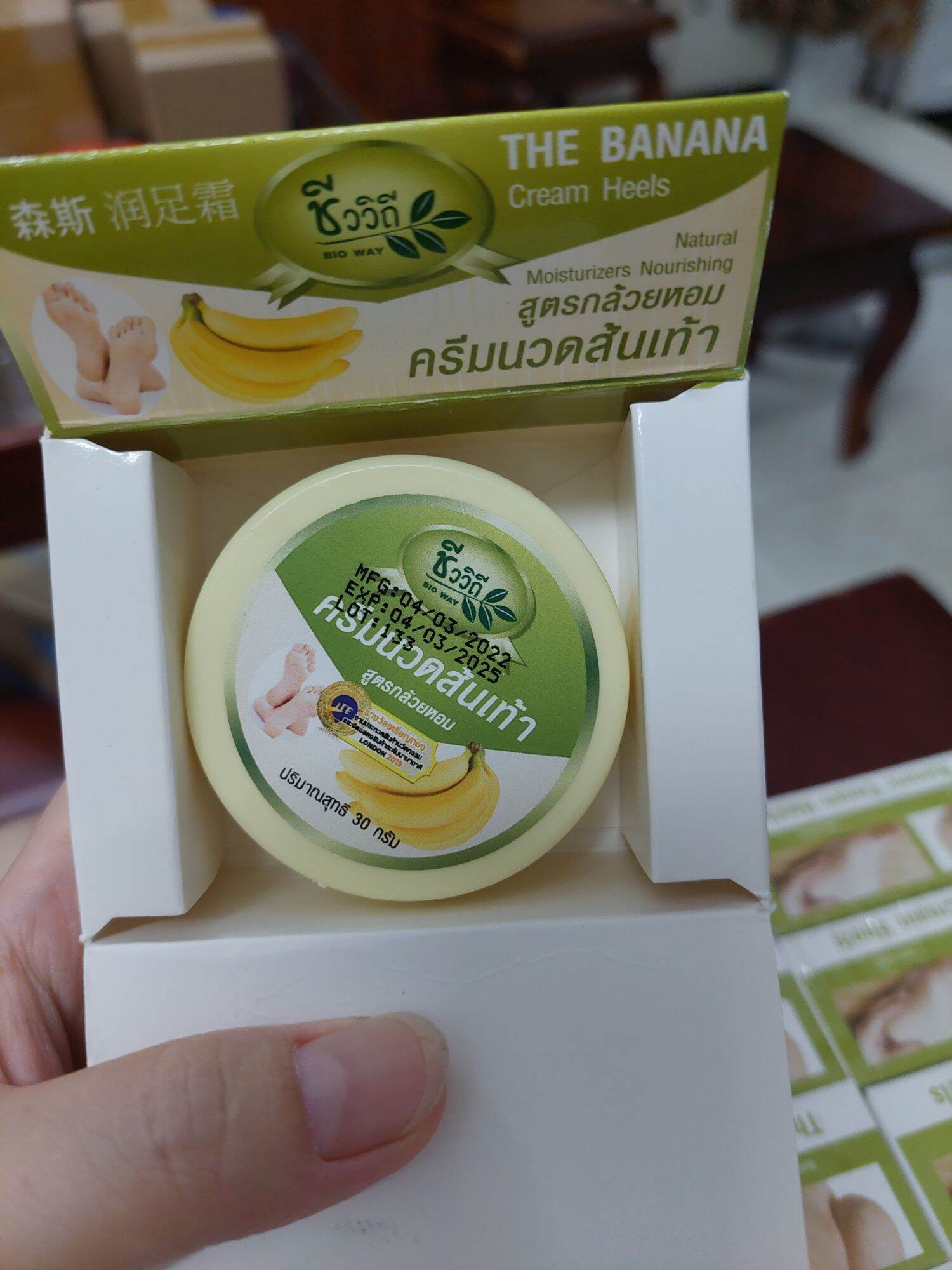 Nứt gót chân chuối Thái