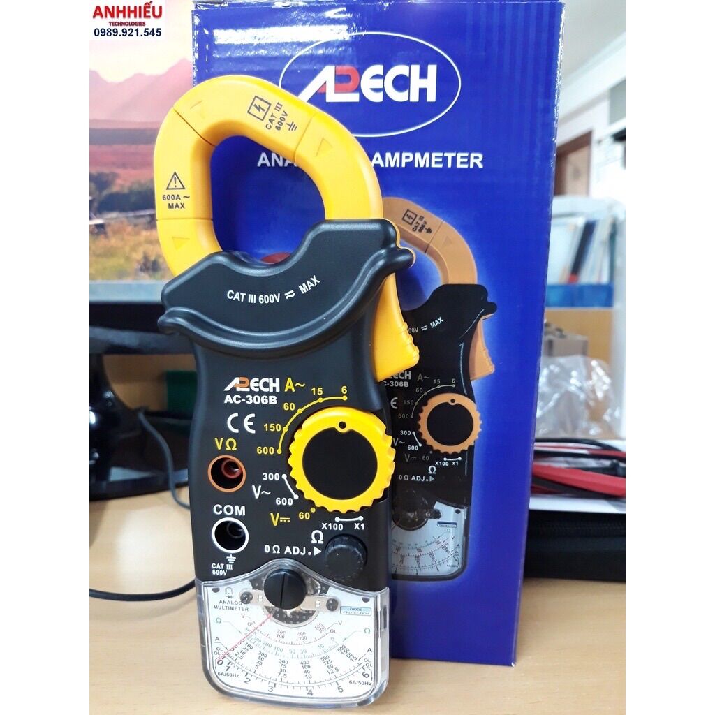 Apech ac-306b ampe kìm hiện thị kim apech ac 306b
