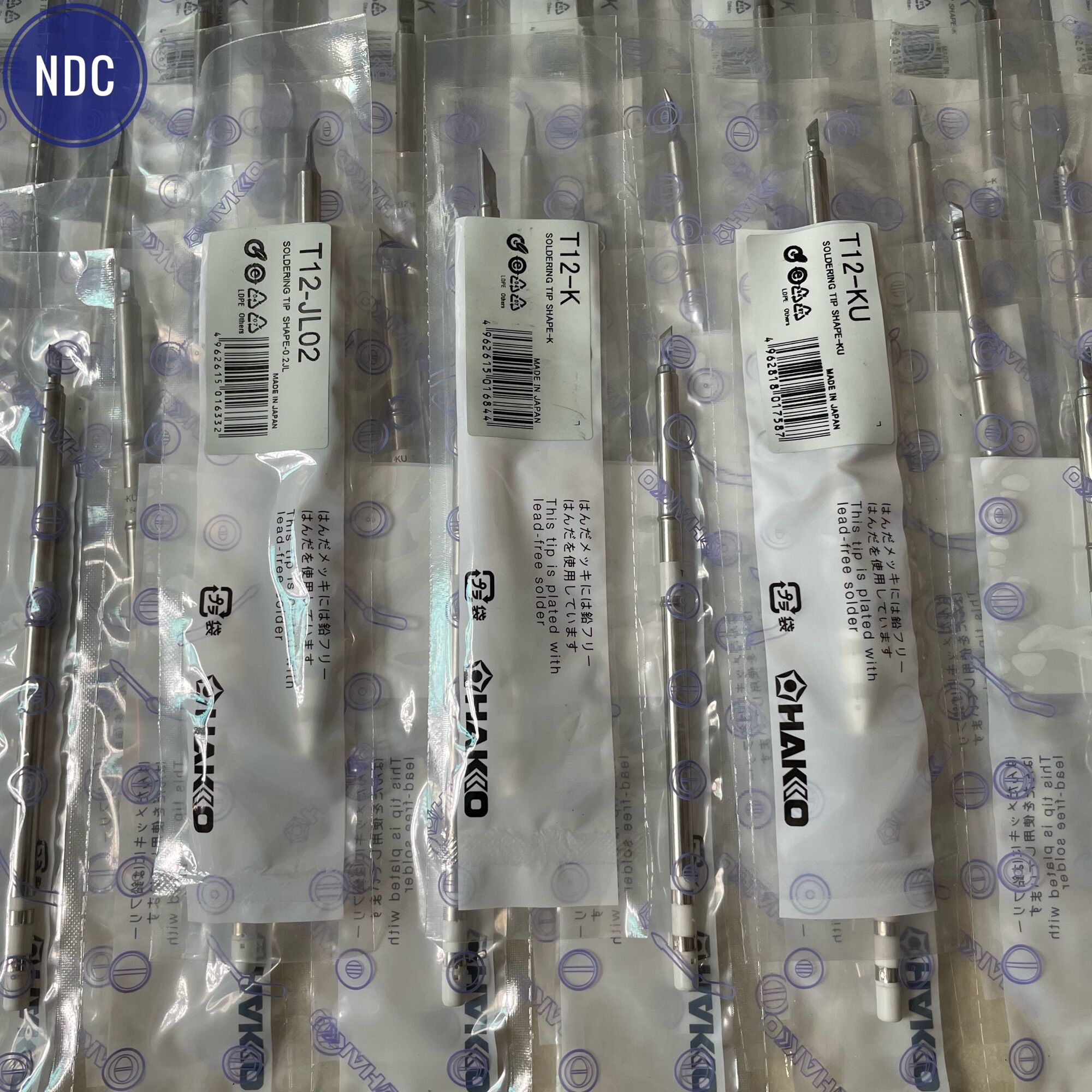 [HCM]Mũi Hàn, Tip Hàn T12 HAKO JL02/K/KU/BC2