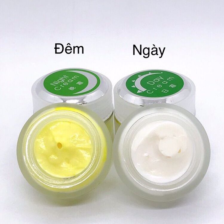 Kem vỗ bong nám dr snow 1 cặp ngày đêm