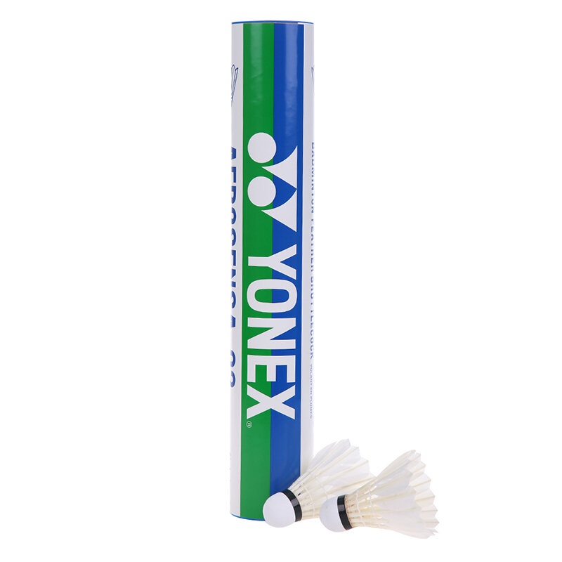 Yonex | Durable badminton shuttlecocks with non-breakable duck feathers for training.
