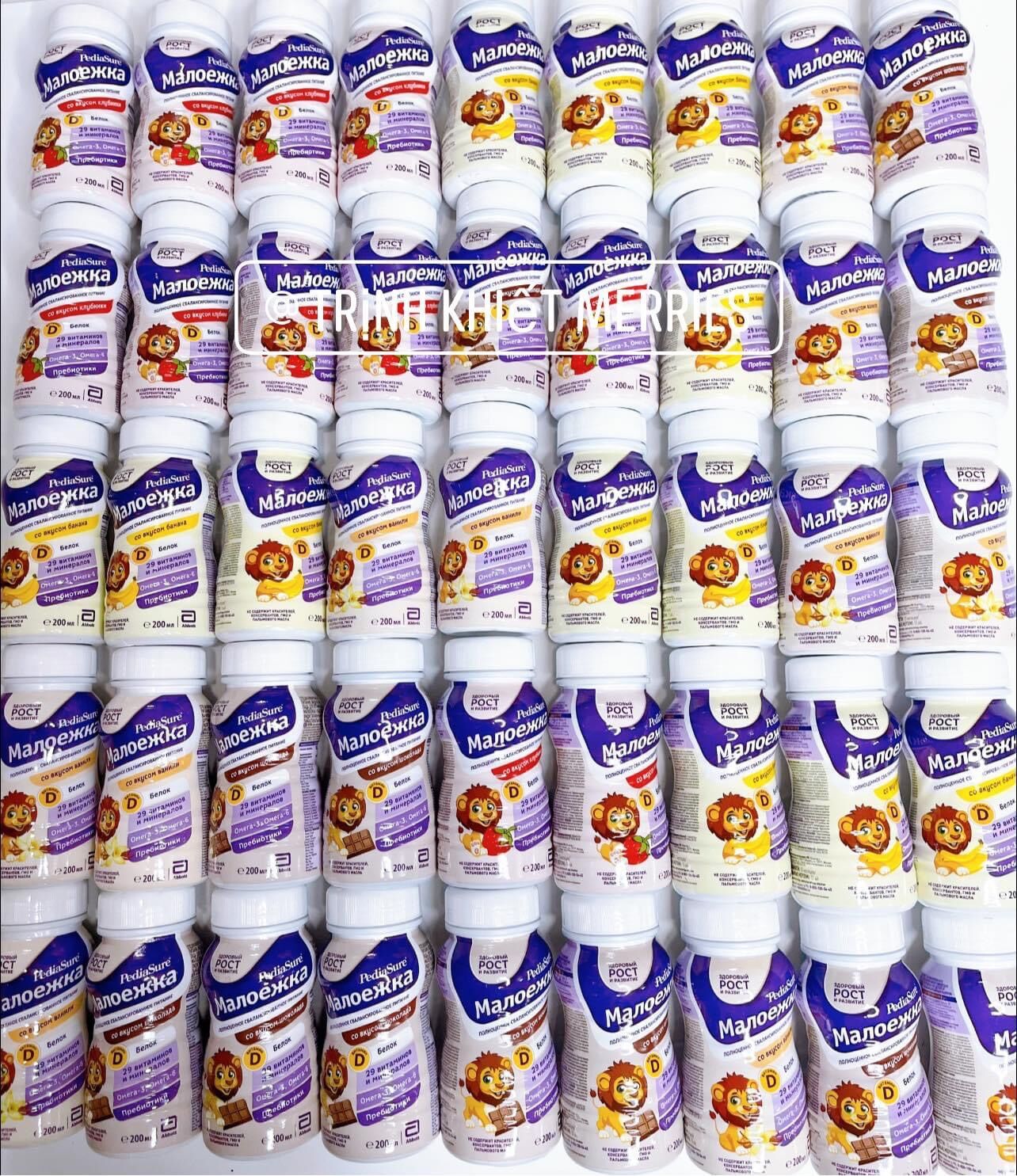 [HÀNG NGA - MẪU MỚI 9.22 ] Sữa Pediasure Nga dạng nước đủ vị 200ml