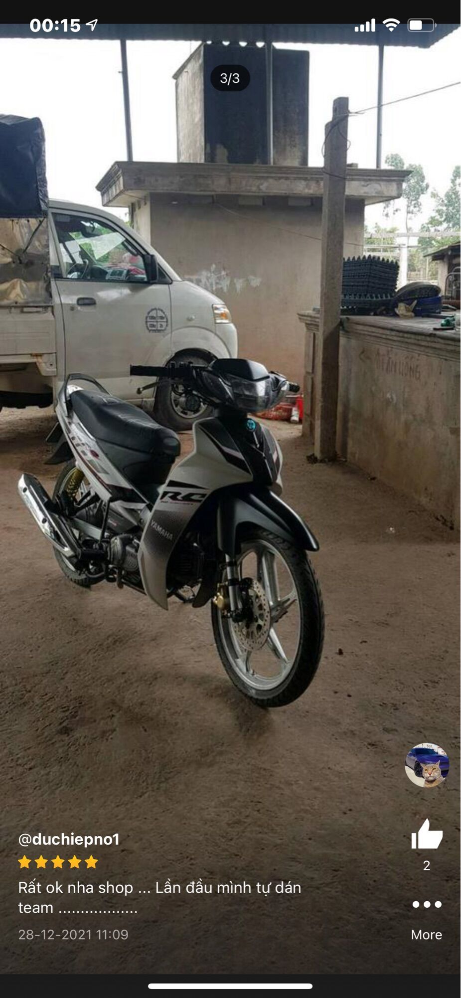 Bộ tem Sirius 2018 RC màu trắng dành cho Thợ