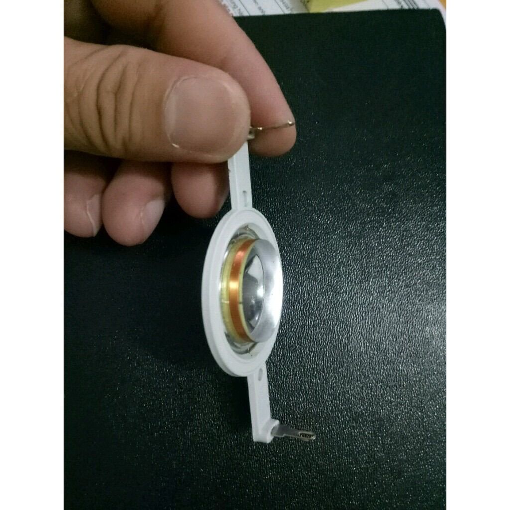 Combo 10 chiếc côn loa treble 25.5mm trắng - coil treble dome