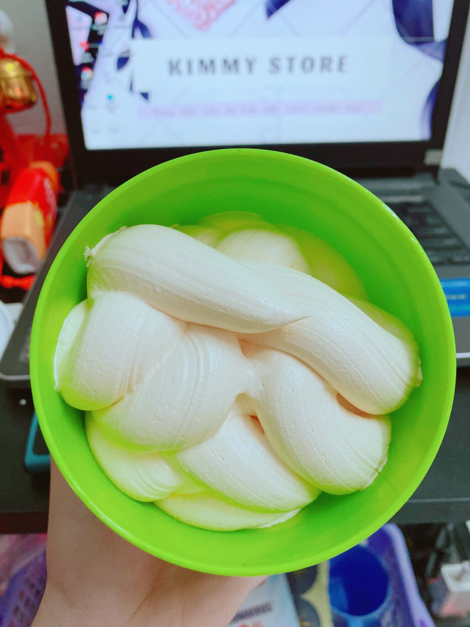 Lẻ hộp 500g cốt tẩy phô mai siêu trắng