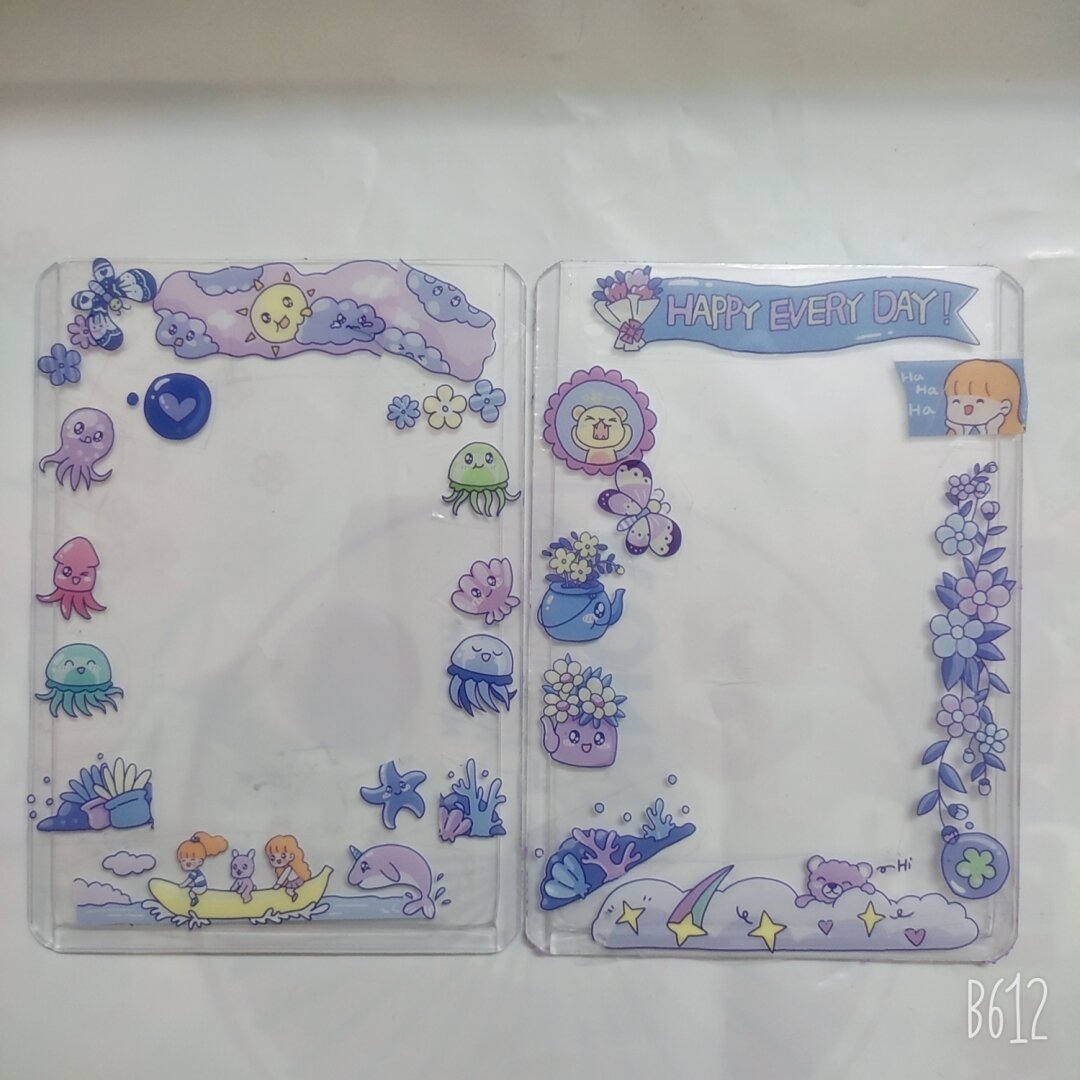Toploader B8 Decor Sticker Dễ Thương