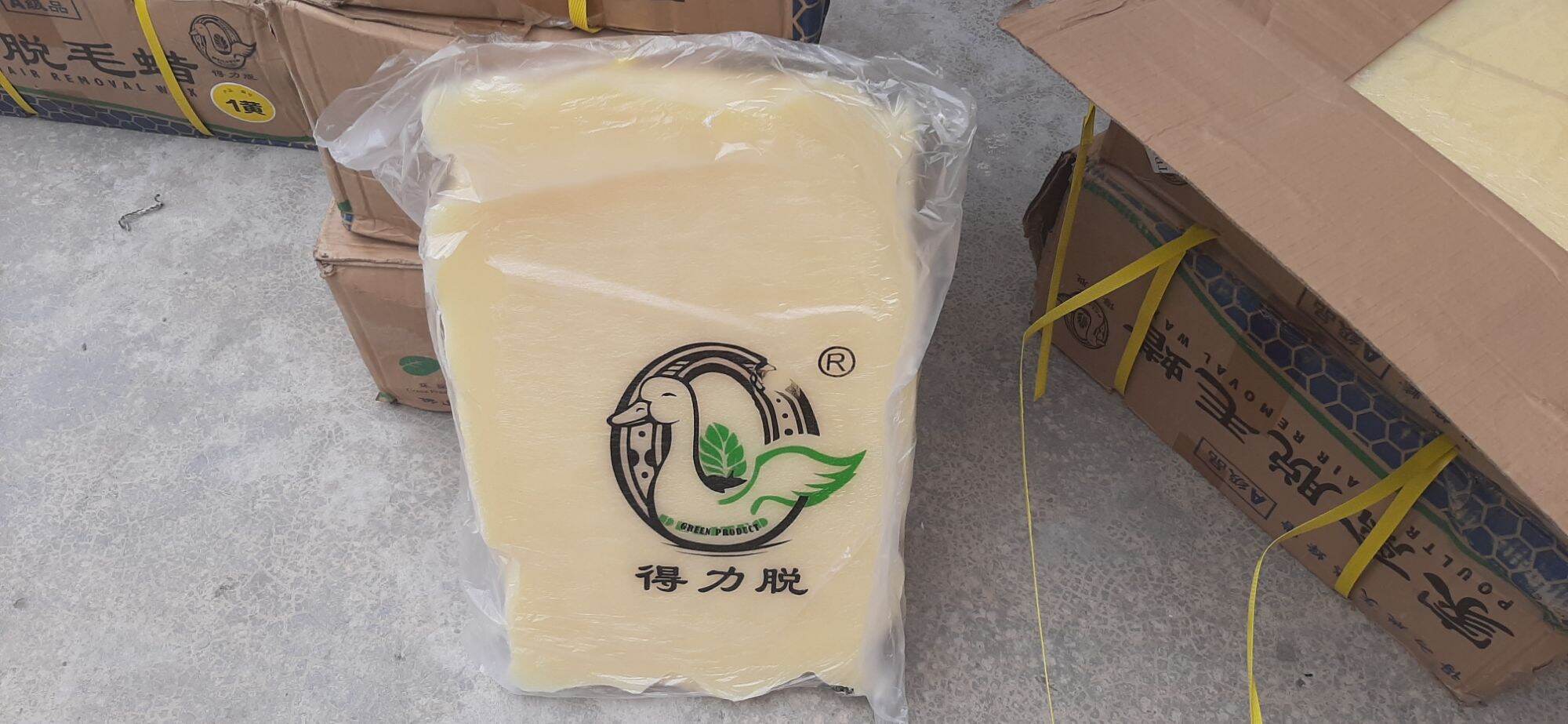 5kg Sáp vịt, sáp nhổ lông vịt - tặng dao làm lòng, bột lọc, nhíp nhổ lông
