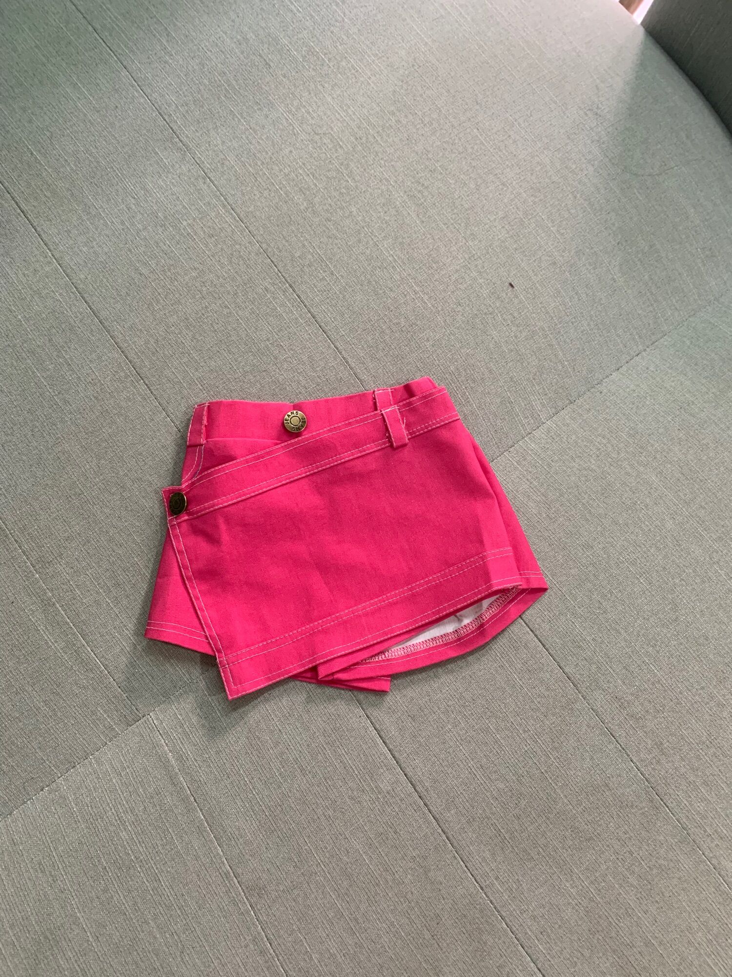 Quần đùi kaki giả váy cho bé