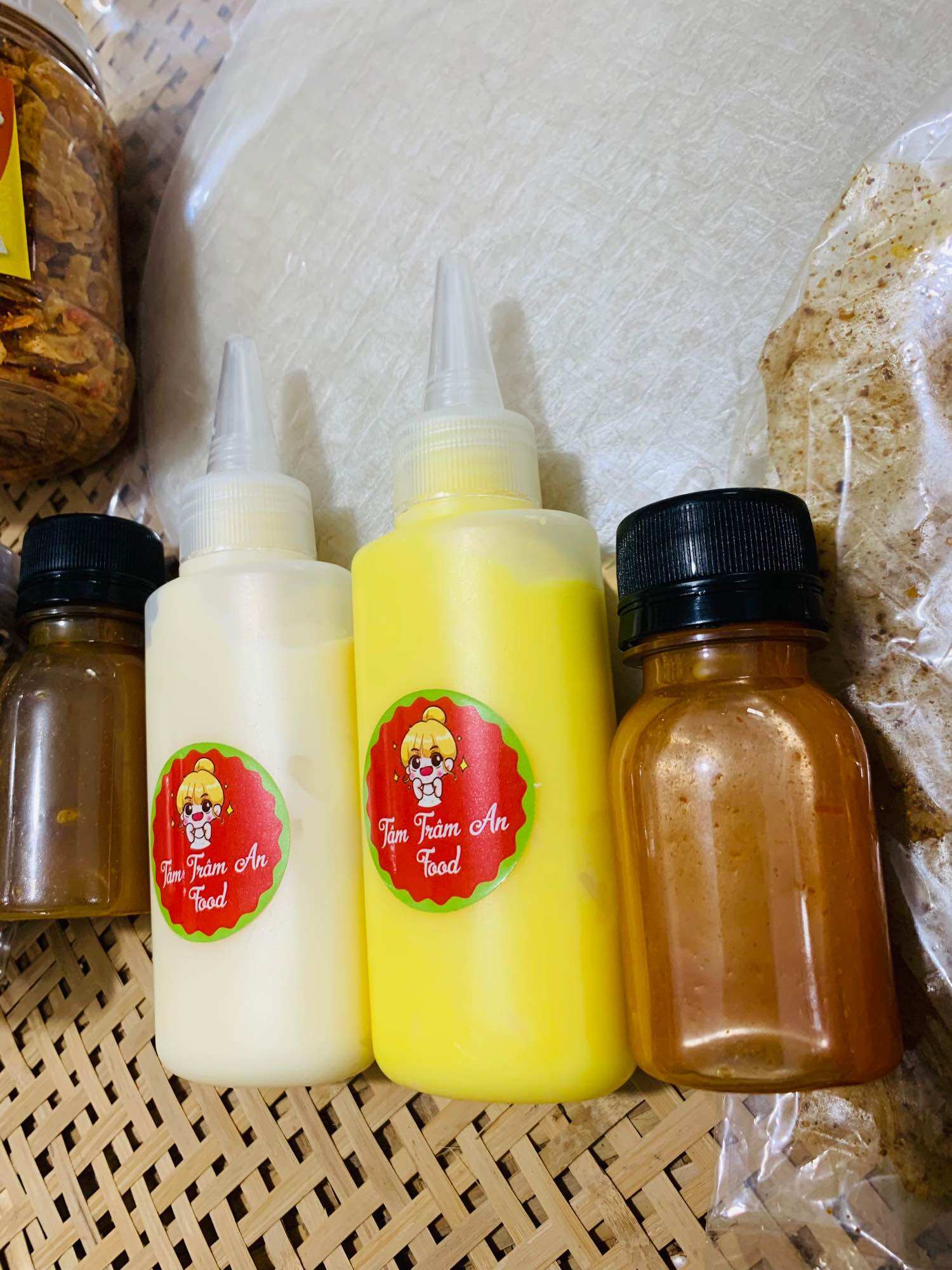 Bánh Tráng Phơi Sương Tóp mỡ combo VIP