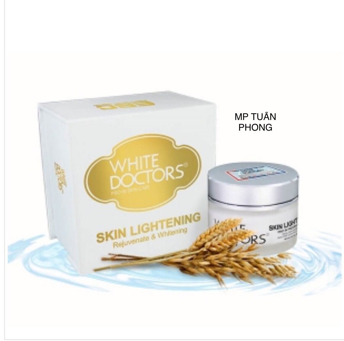 [Hcm]Kem Dưỡng Trắng Da Mặt Chống Lão Hóa White Doctors Skin Lightening(40G)