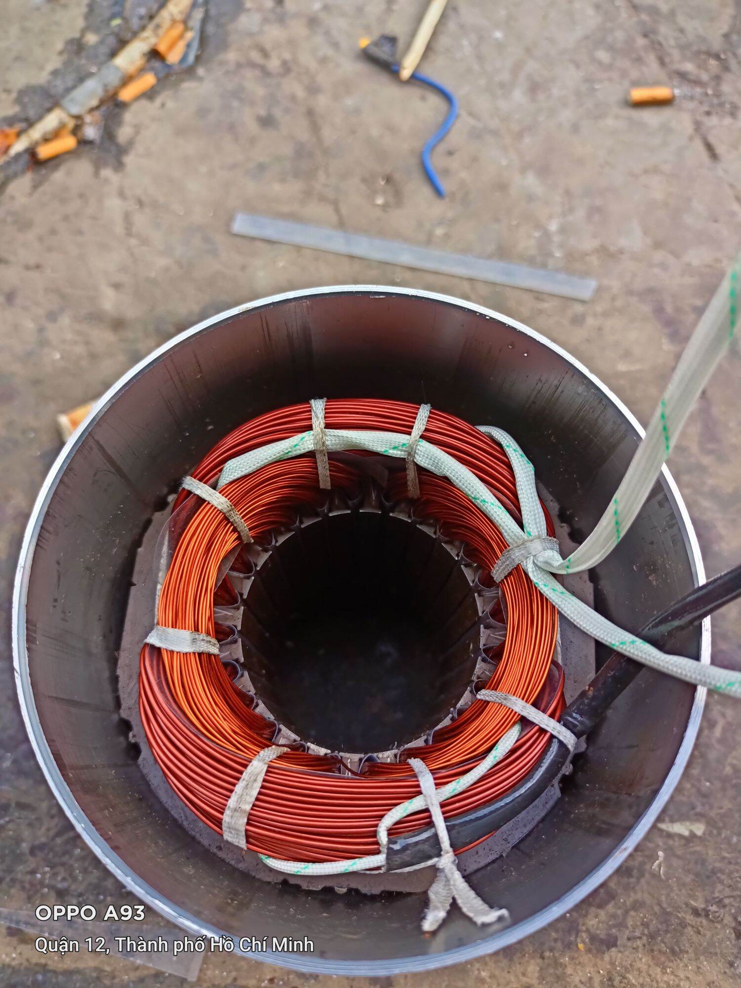 Bơm chìm hút bùn phi 90cm 3HP