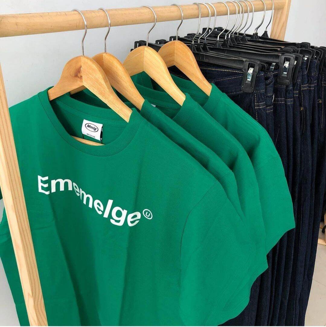 Sale áo ememelge xanh size m l xl