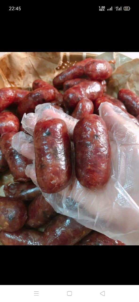 [HCM][FREE ship] 1kg(gồm 2 bịch 500g) Lạp xưởng tươi Cai Lậy-TG siêu nạc đóng gói hút chân không-không chất bảo quản dễ sử dụng