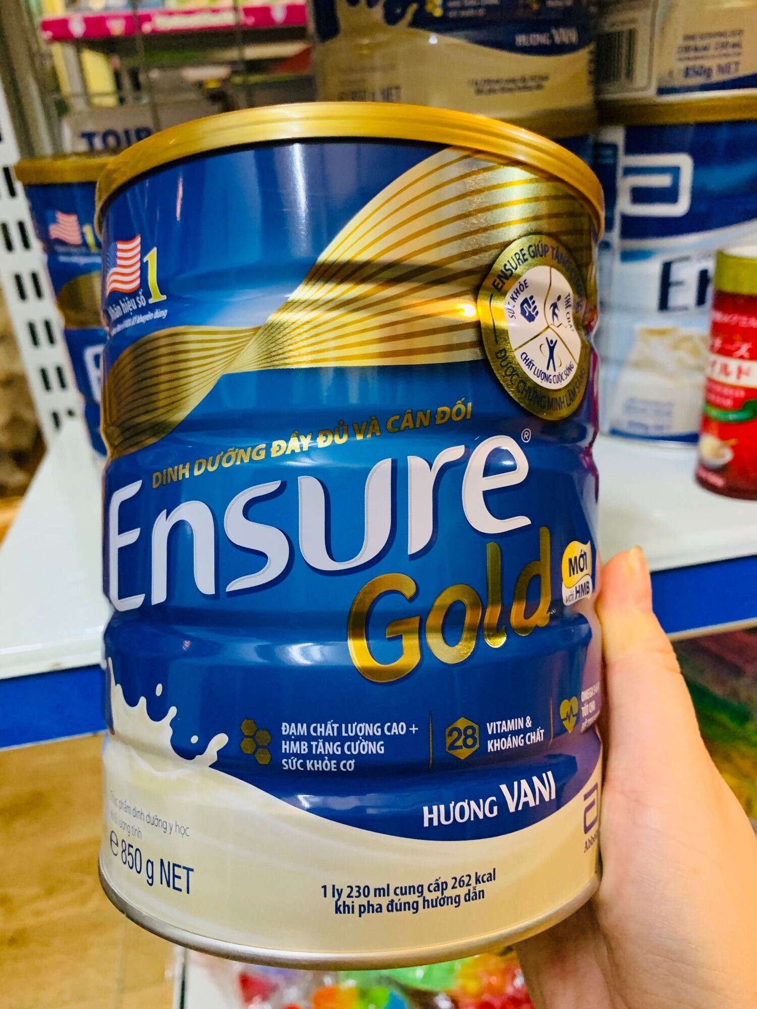 Sữa Ensure GOLD 850g