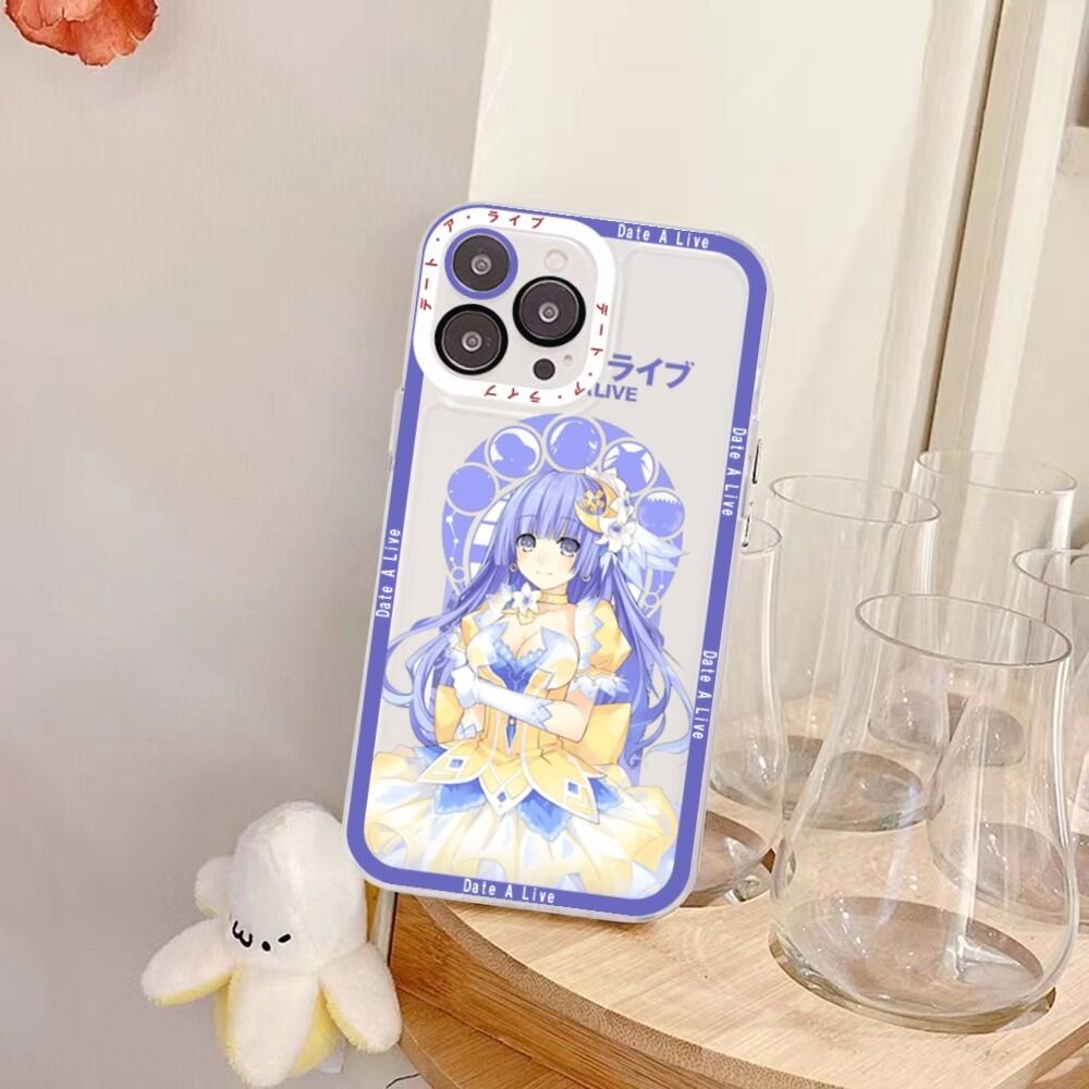 Date A Live Tokisaki Kurumi Ốp Điện Thoại Tpu Trong Suốt Cho Iphone 11-14 Mini Pro Max Xr X Xs - Vỏ 