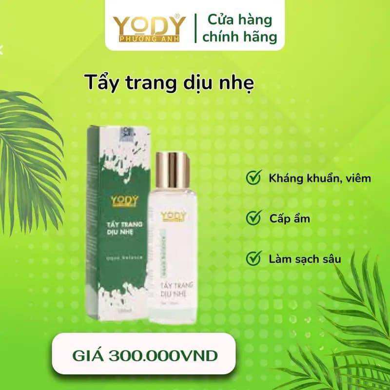Tẩy trang dịu nhẹ phương anh