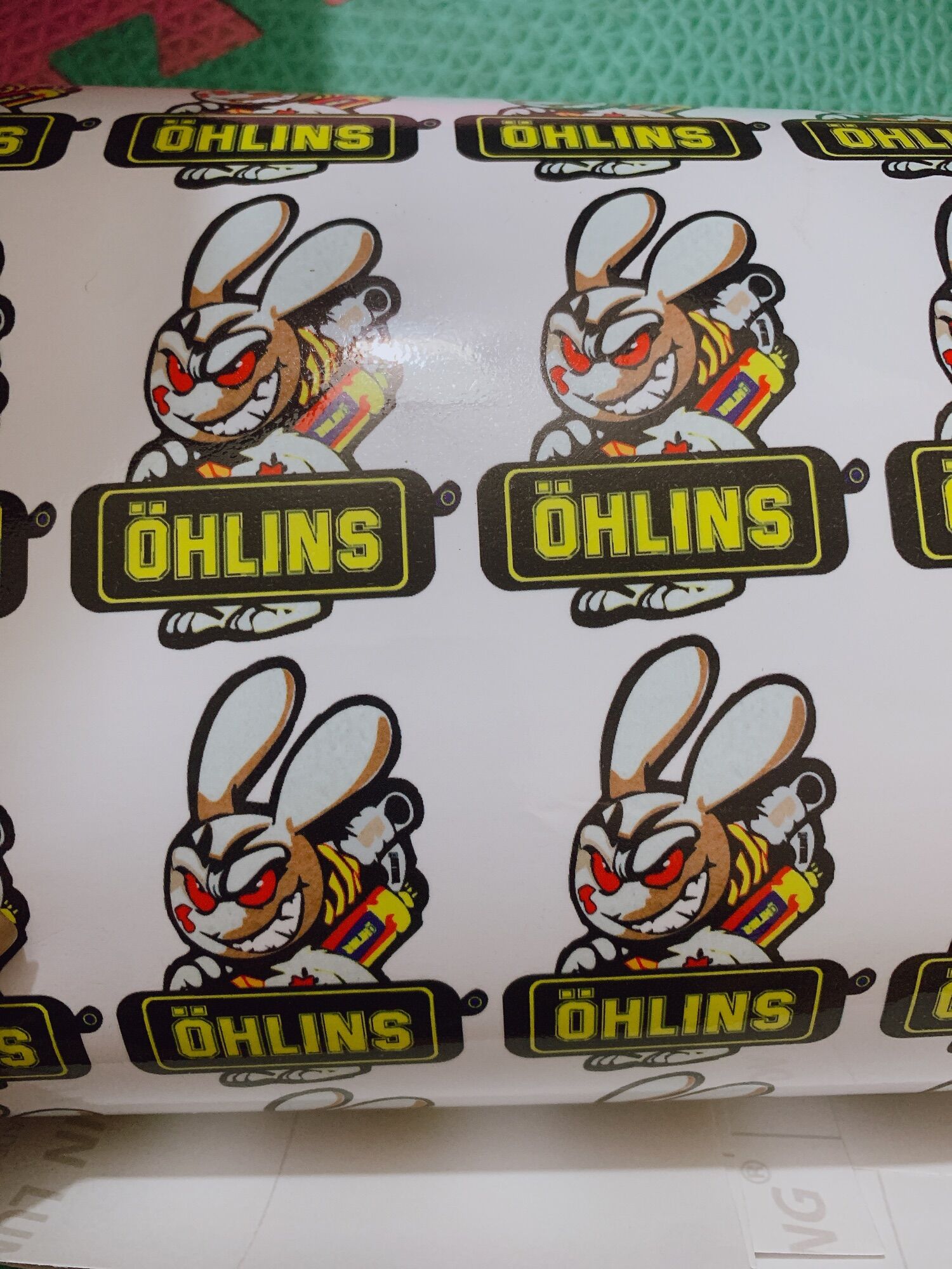 ❌ Tem Thỏ Ohline Bộ 2 hình ❌