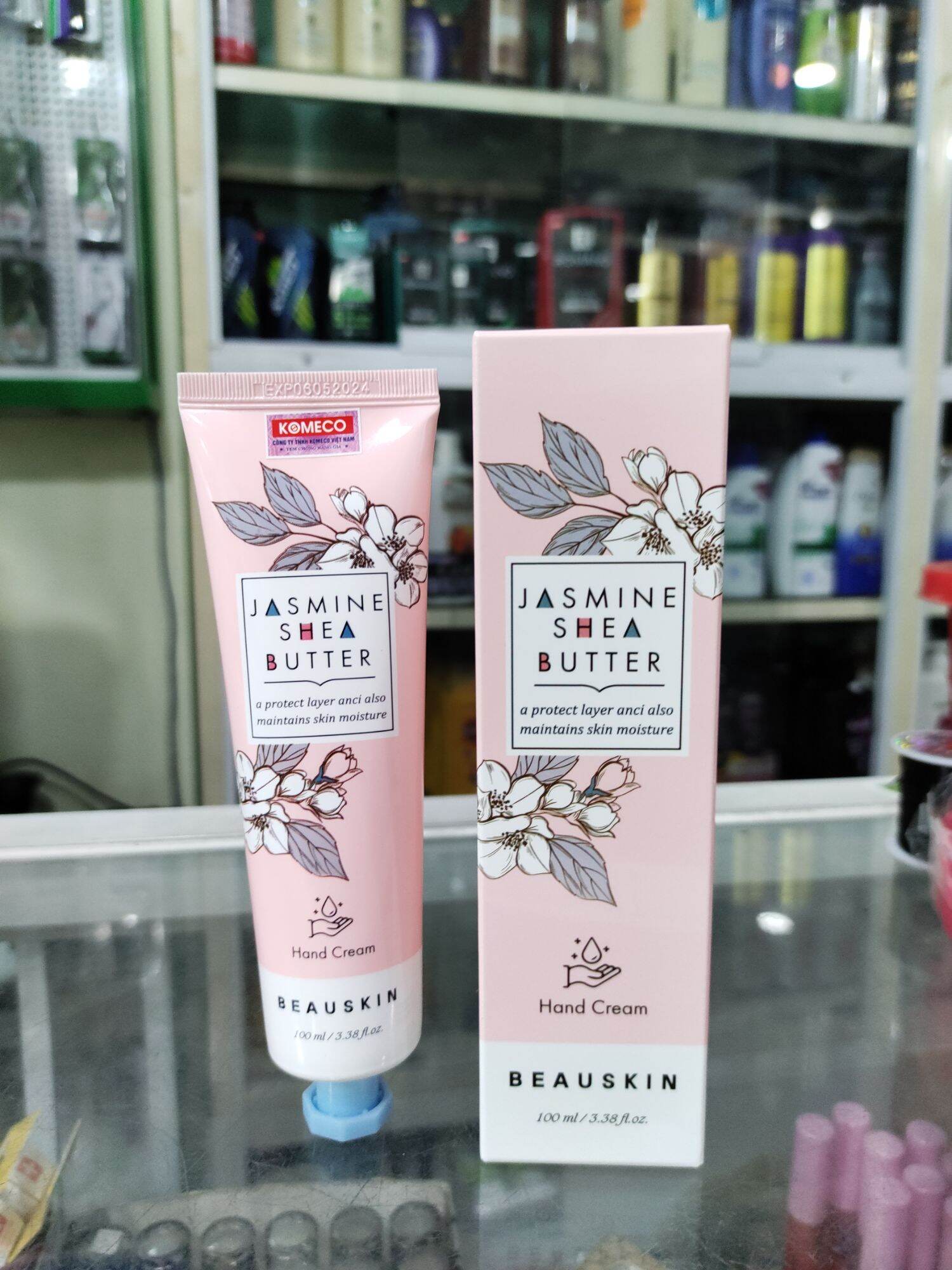 Kem dưỡng da tay Beauskin Jasmine Shea Butter 100ml