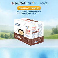 Hộp 10 gói Cháo tươi thịt gà ngô nấm TH true Food 240 g (240 g x10 gói)