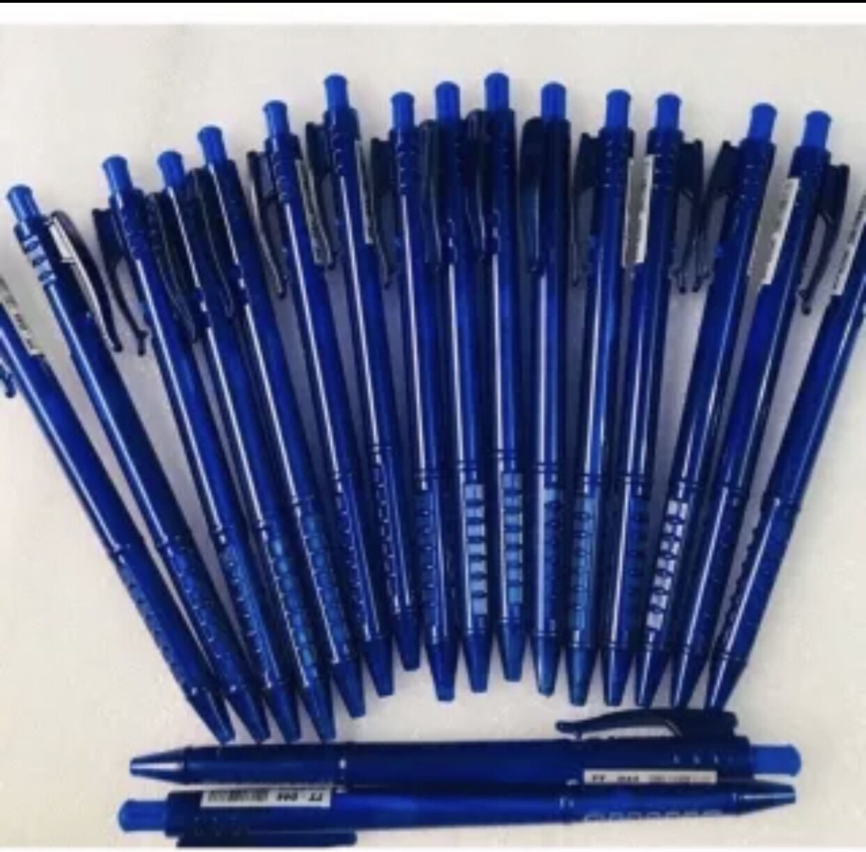 Set 10 cây bút bi Xanh Dương (Nét nhỏ cực êm, hình Thật)