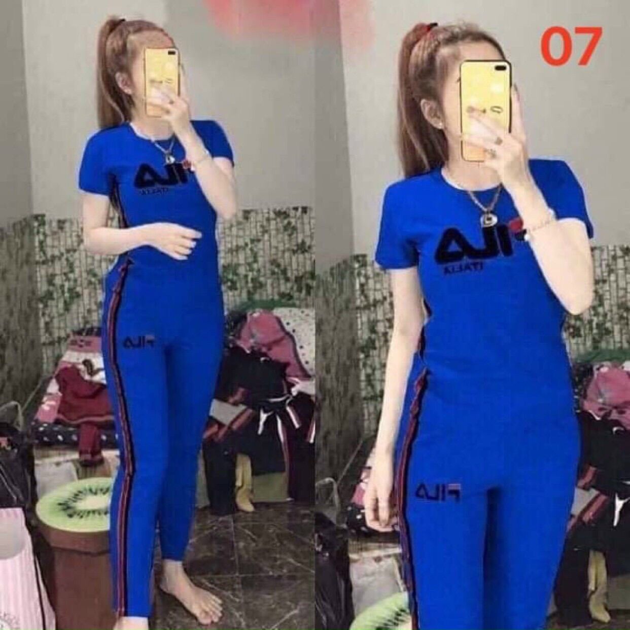 [HCM]sét bộ đồ thun cao cấp filla