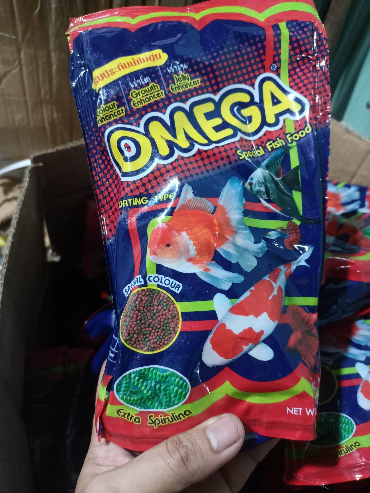 CÁM OMEGA THÁI LAN , CÁM CHO CÁ CẢNH , THỨC ĂN CHO CÁ , OMEGA