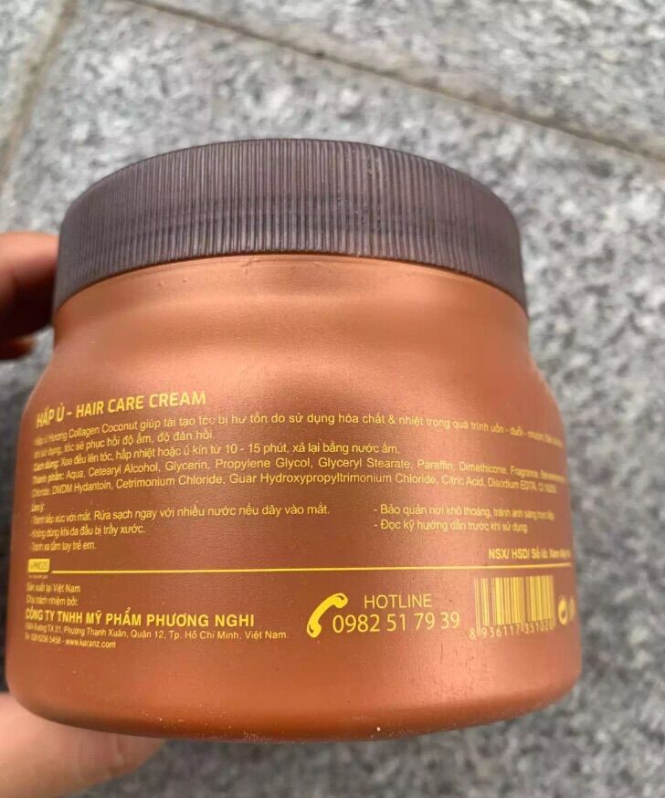 Dầu hấp ủ tóc hương dừa collagen (500g)