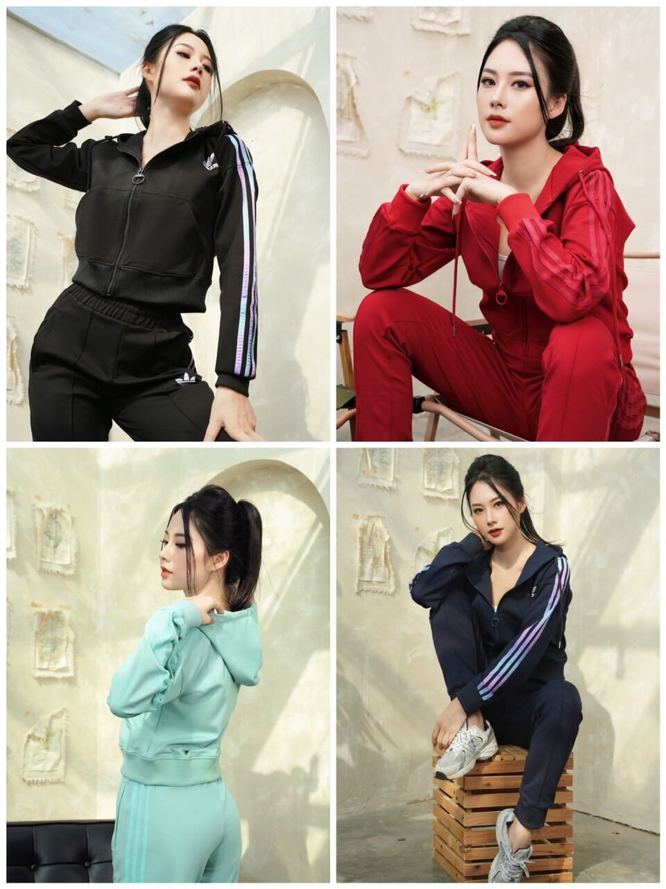 Bộ thể thao nỉ hững Adidass chuẩn xịn mới onweb