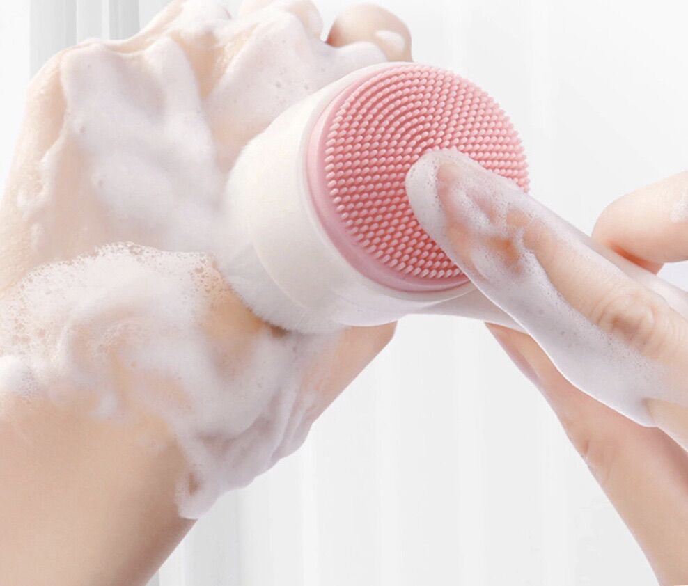 Cọ rửa mặt massage cho da nhạy cảm