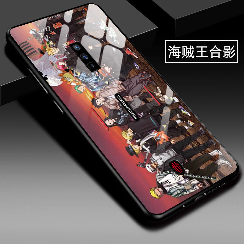 Ốp điện thoại thích hợp dùng cho quỷ đỏ 6/s/pro quỷ đỏ nam nữ nubia quỷ đỏ 5s/g kính bao toàn bộ chống sốc cạnh silicon sành điệu phù hợp