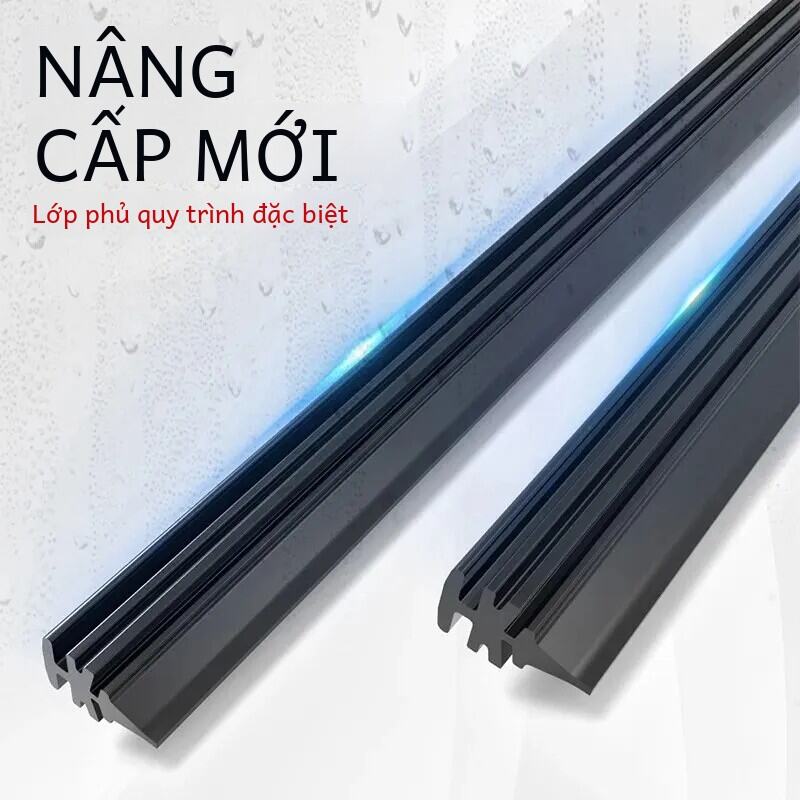 6mm Lưỡi gạt nước ô tô Đổ dải Kính chắn gió phía trước Dải cao su cho xe ô tô 14-28 inch Phụ kiện gạt nước không khung