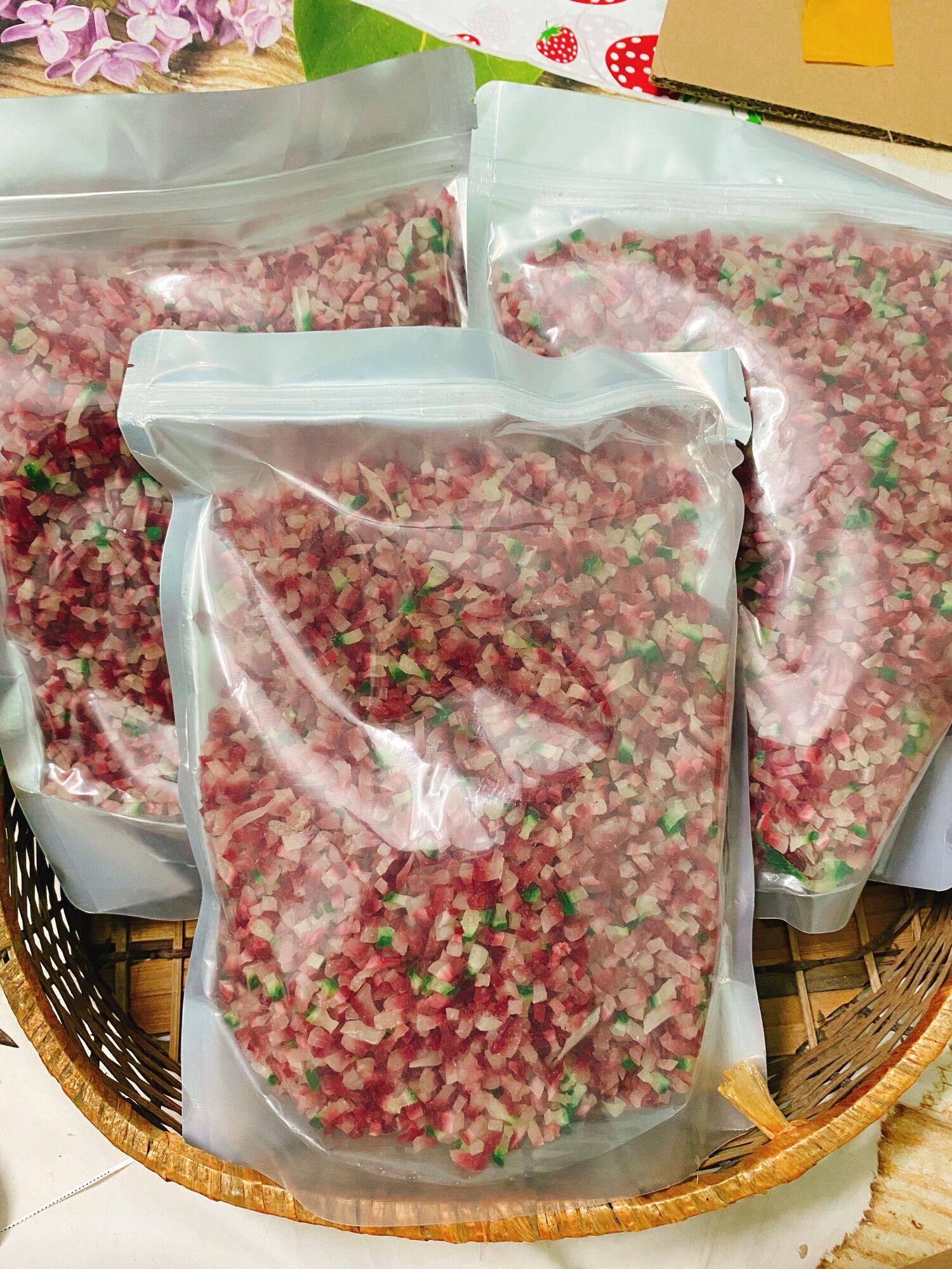 Hạt lựu khô nấu chè 1kg