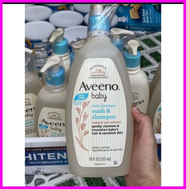 Sữa tắm gội aveeno baby 532ml