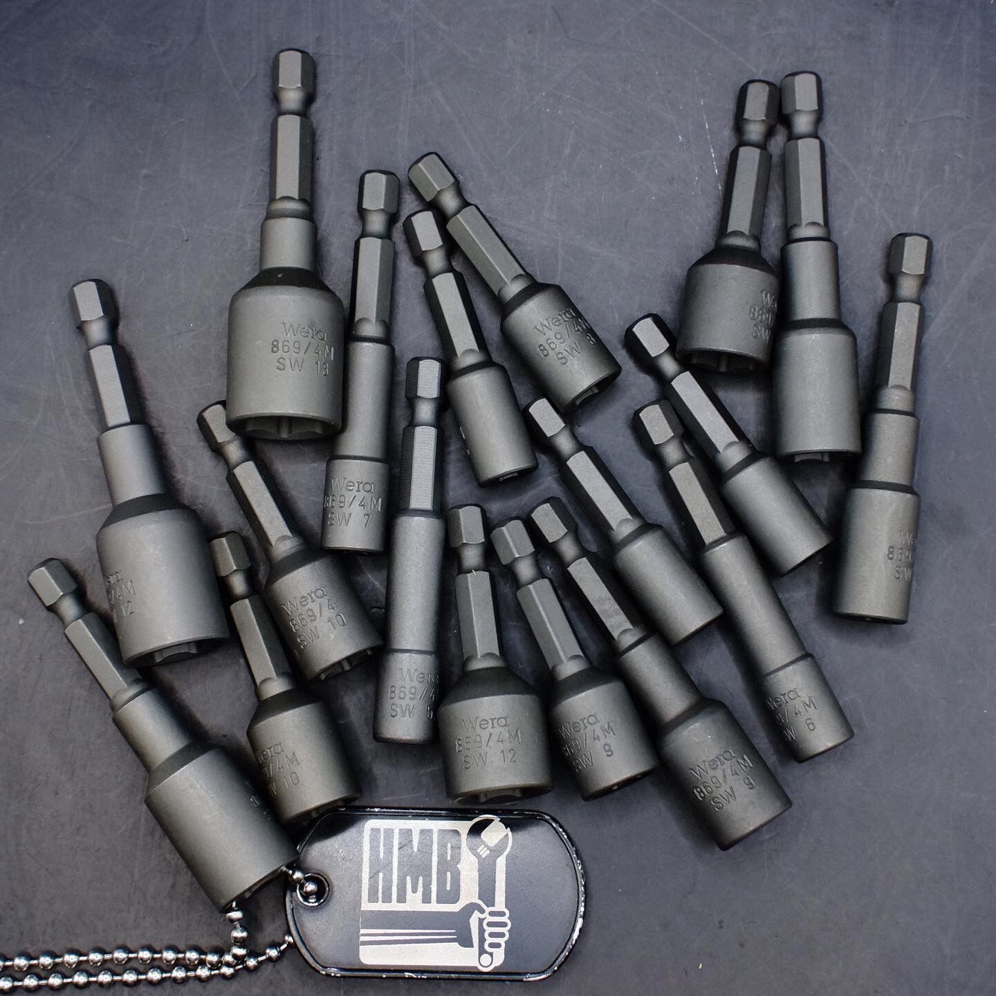 🇩🇪Wera - Germany🇩🇪 Mũi vặn bu lông chân lục giác có nam châm Wera 869/4M