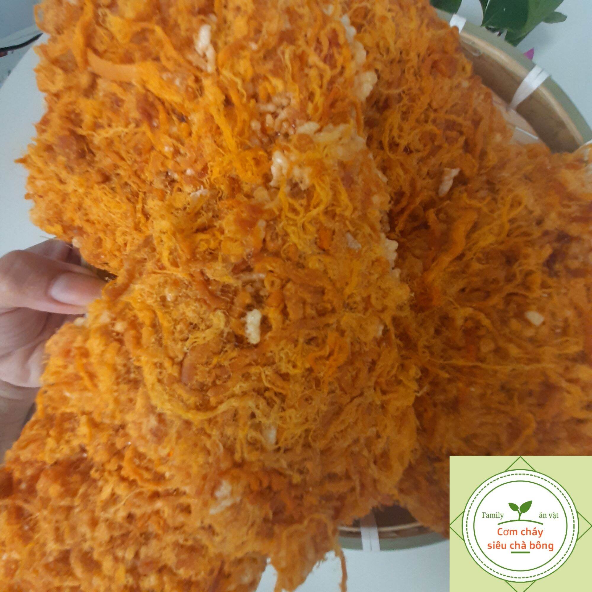 Cơm cháy siêu chà bông - bịch 380gr