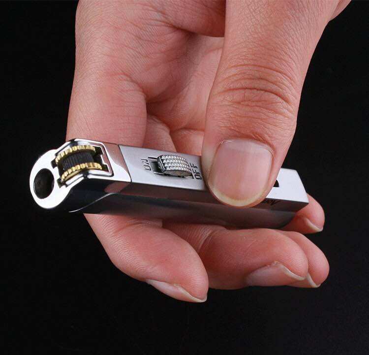 Bật lửa ga đá khò Aomai giữ lửa tự động cao cấp 228