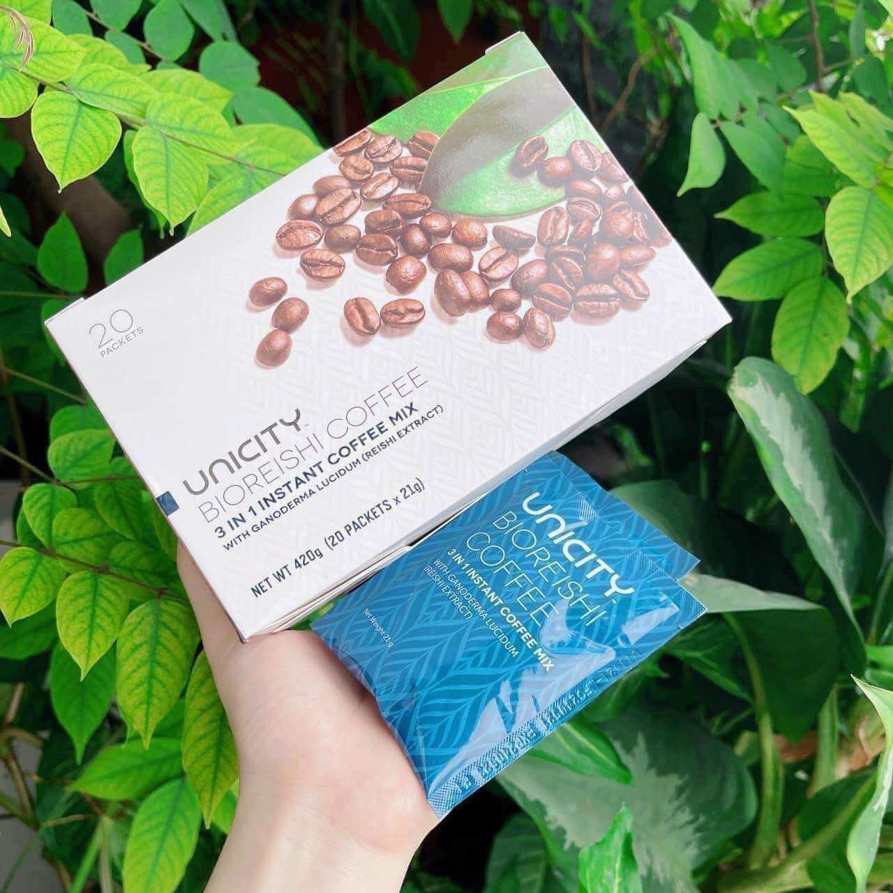 Cafe linh chi có đường 20 gói/hộp