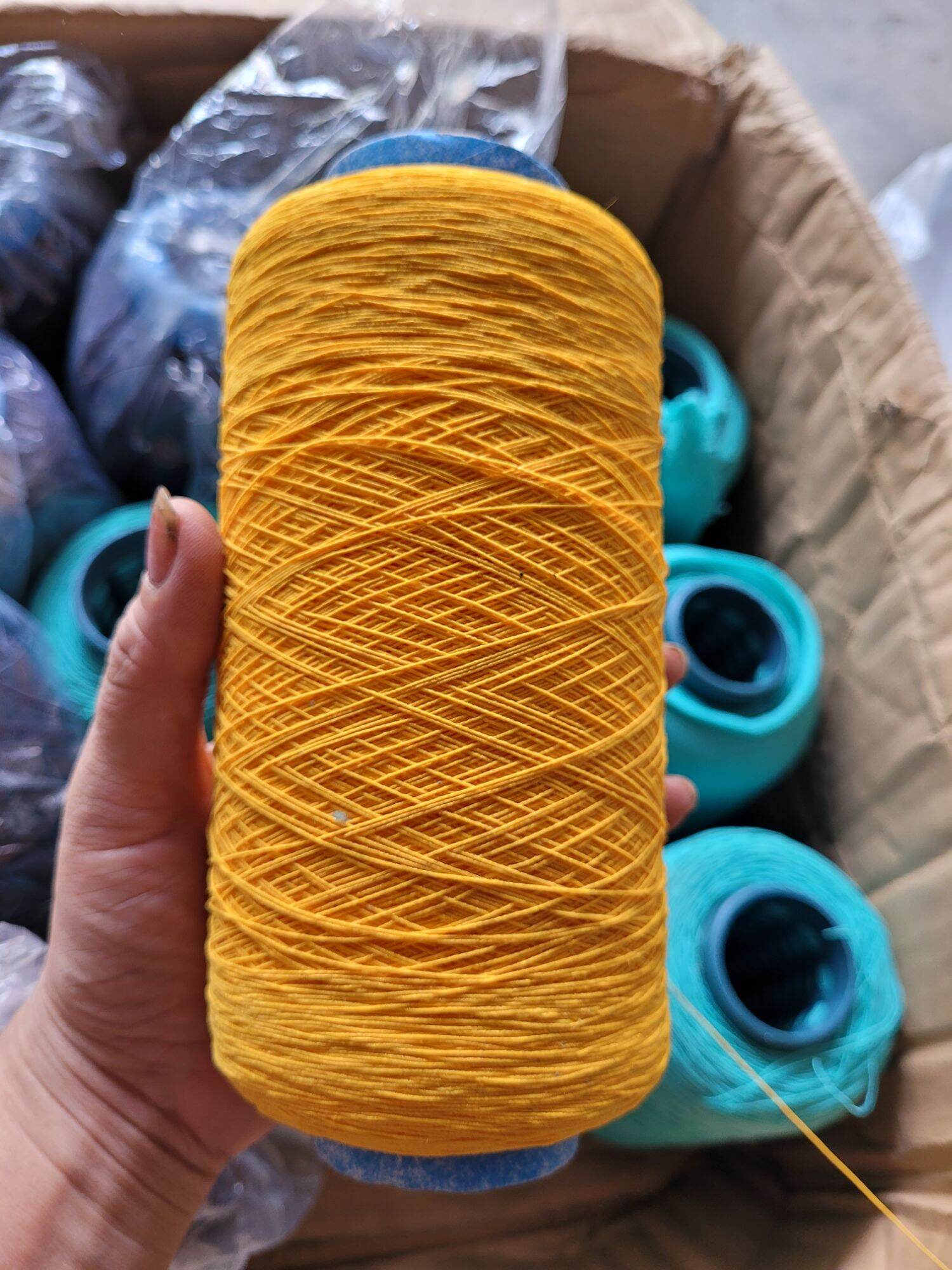 Chỉ chun  may nhún bèo, chạy smocking